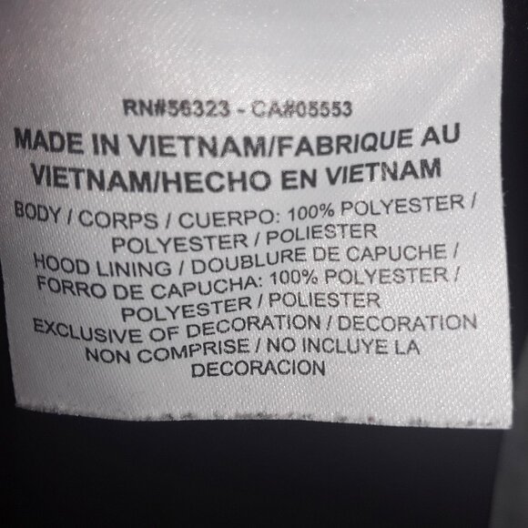 Mens Nike Dri-Fit,Small Black Long Sleeve Zip Up , and Hoody. Great Shape! - Picture 7 of 7